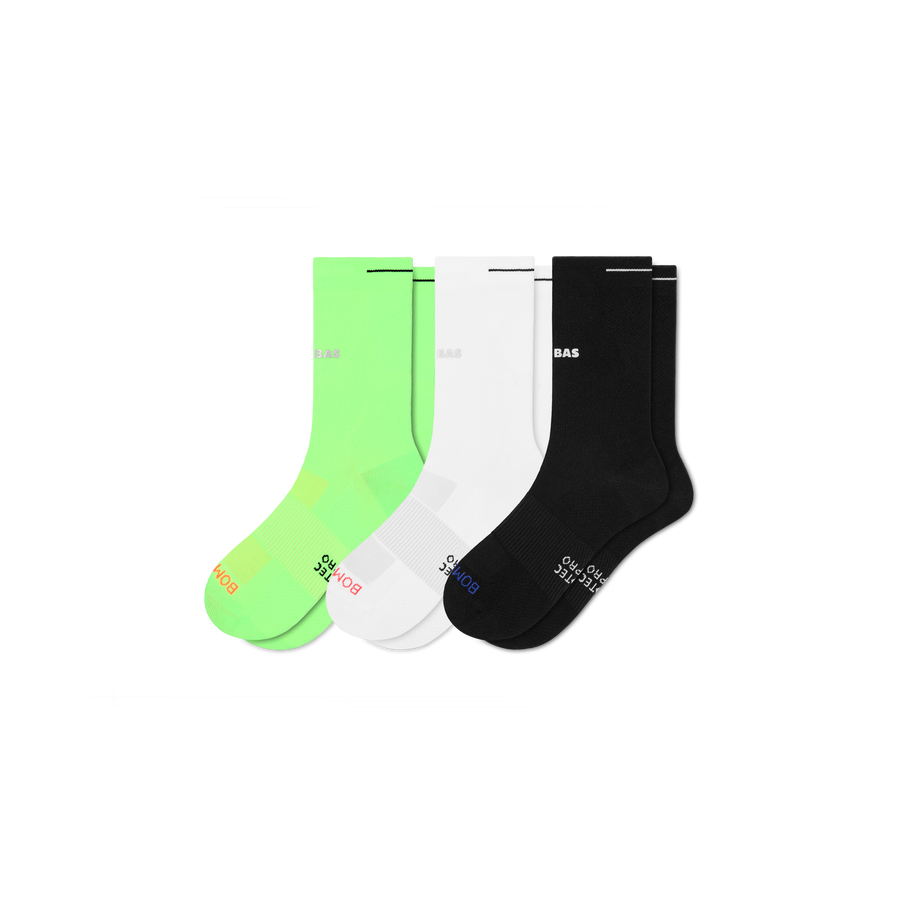 Men's RunPro Half Calf Sock 3-Pack - Travel Pair