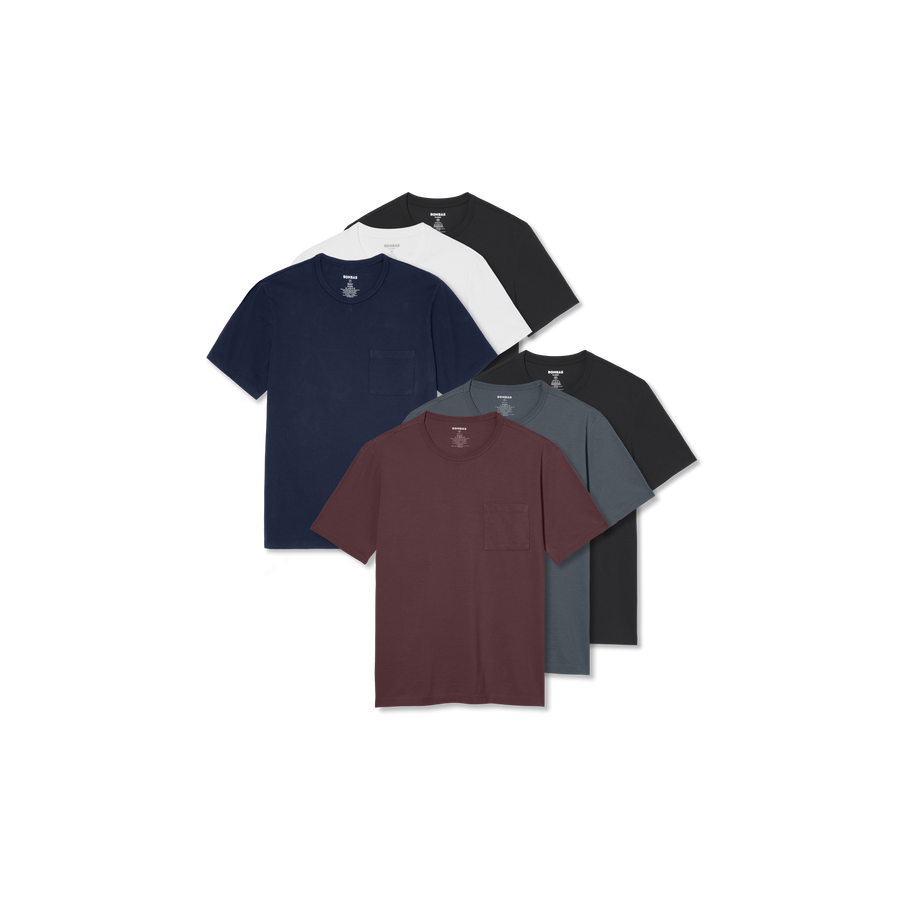 Women's Premium Weight T-Shirt 6-Pack - All Day Fit