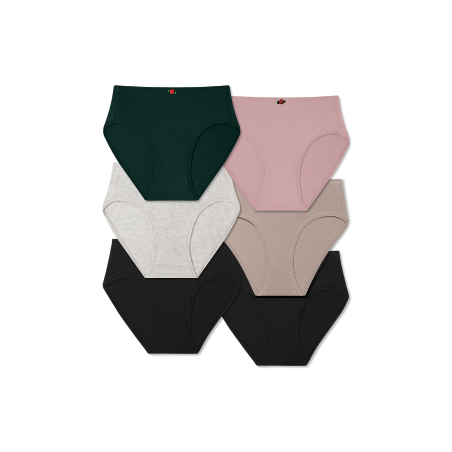 Women's Super Soft Brief 6-Pack - Smooth Fit