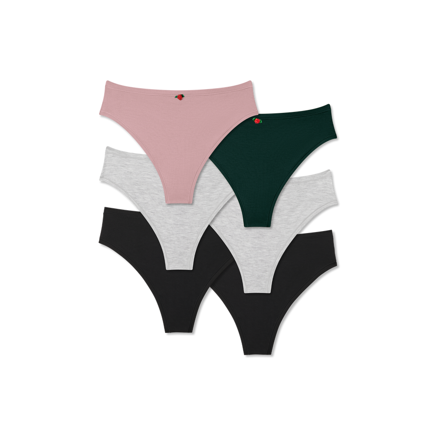Women's Super Soft Thong 6-Pack - Weekend Comfort