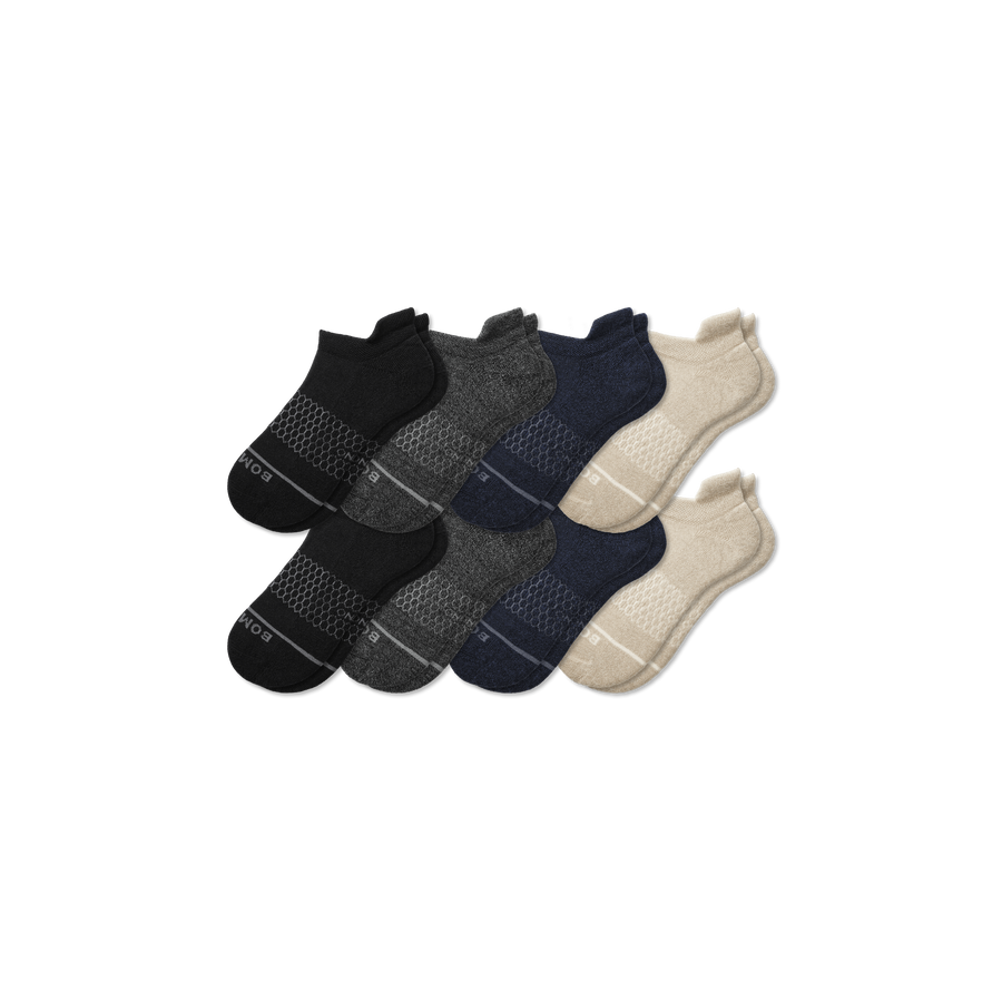 Men's Merino Wool Blend Ankle Sock 8-Pack - Essential Ready