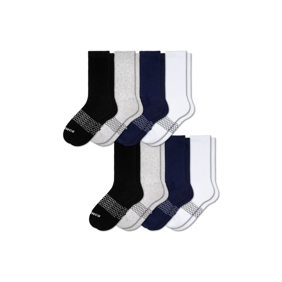 Women's Solids Calf Sock 8-Pack - Ready Pick