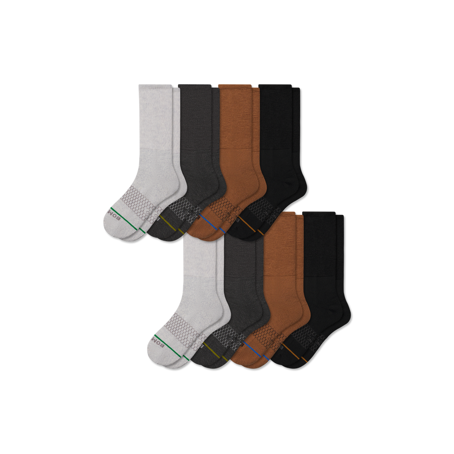 Women's Merino Blend Ultra-Stretch Calf Sock 8-Pack - Easy Choice