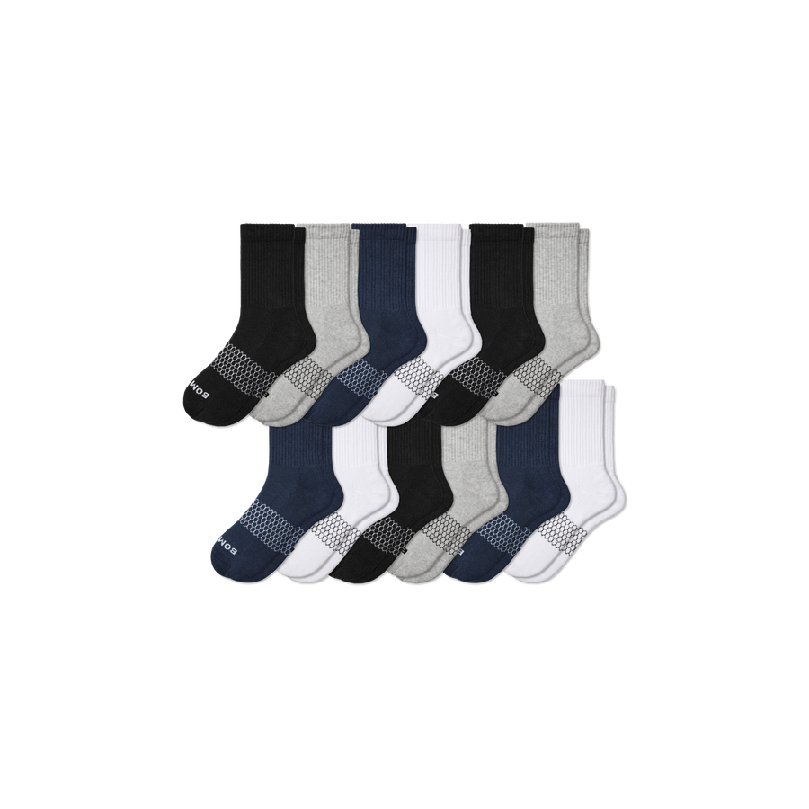 Women's Solids Half Calf Sock 12-Pack - Classic Ready
