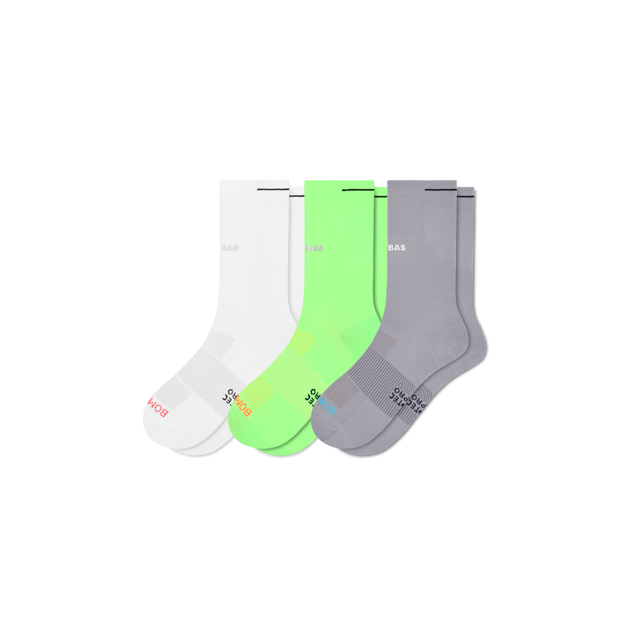 Women's RunPro Half Calf Sock 3-Pack - Clean Finish