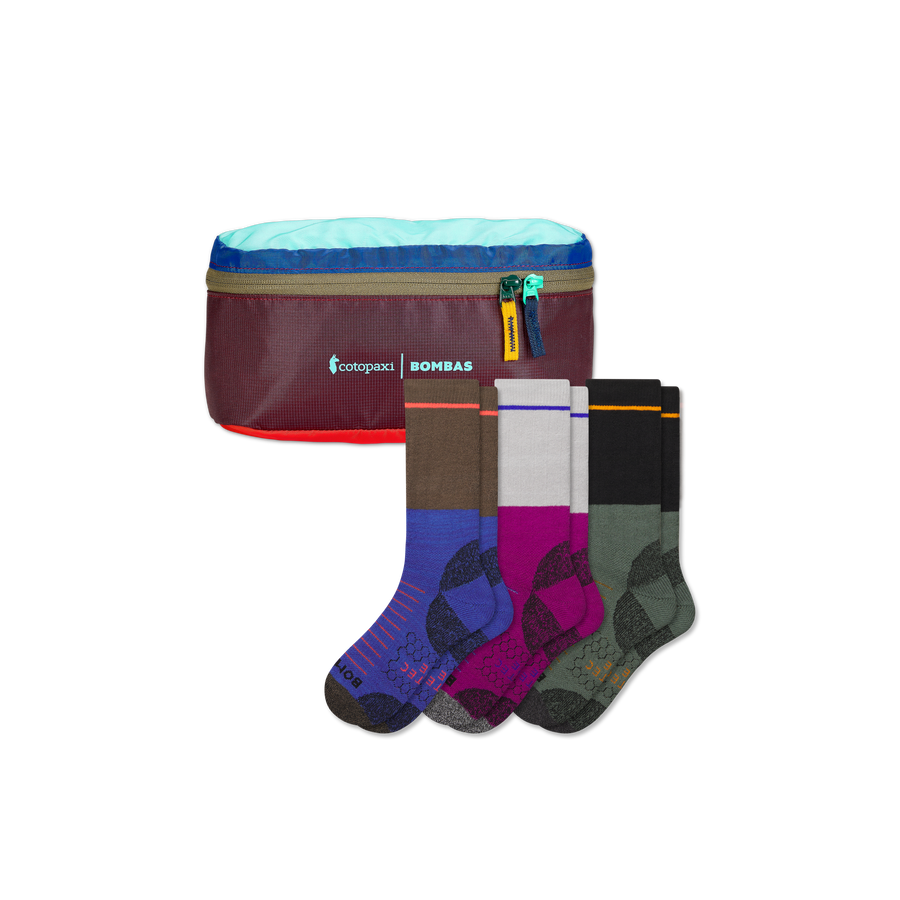 Men's Hiking Calf Sock 3-Pack & Cotopaxi Fanny Pack - Fresh Step