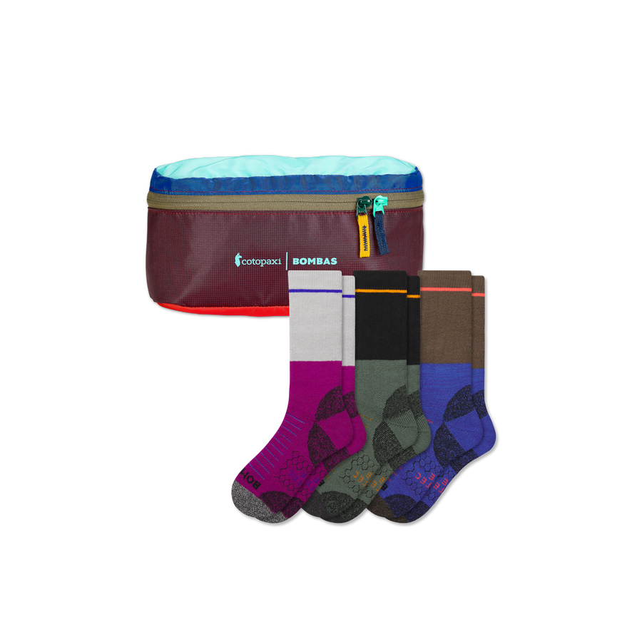 Women's Hiking Calf Sock 3-Pack & Cotopaxi Fanny Pack - Fresh Choice