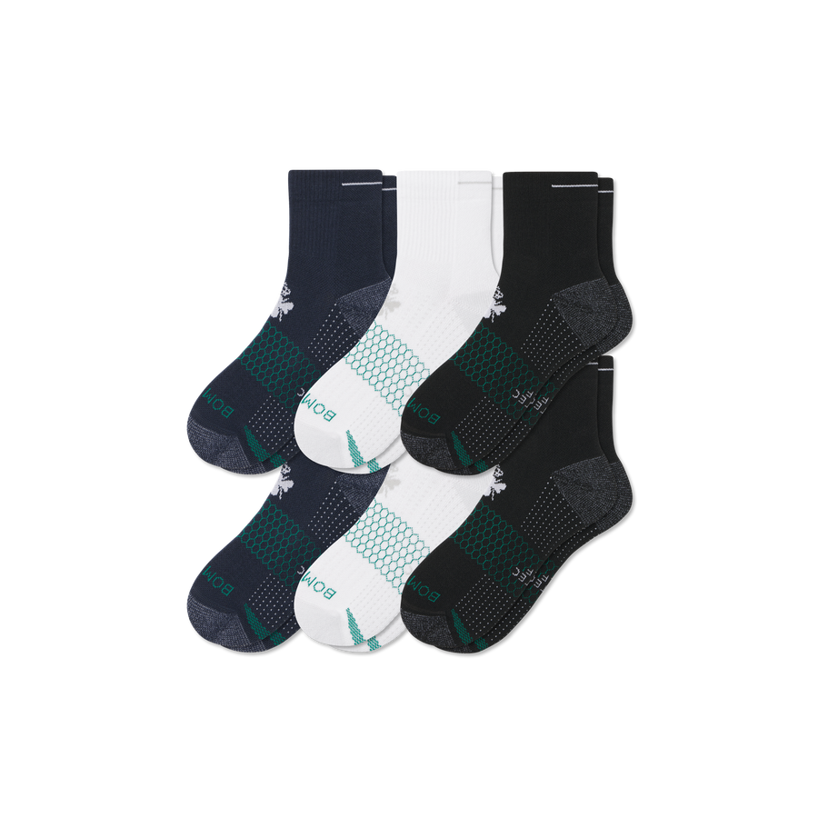 Women's Golf Quarter Sock 6-Pack - Everyday Pair