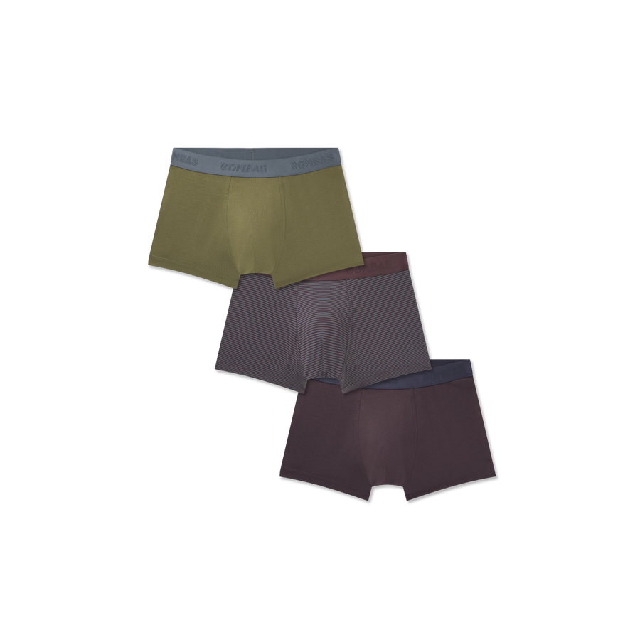 Men's Cotton Modal Blend Trunk 3-Pack - Classic Ready