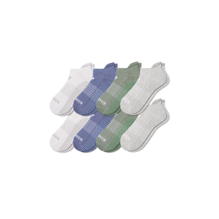 Women's Gripper Ankle Sock 8-Pack - Travel Pair
