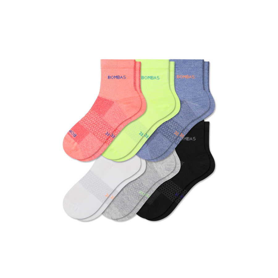 Men's Sport Quarter Sock 6-Pack - Modern Touch