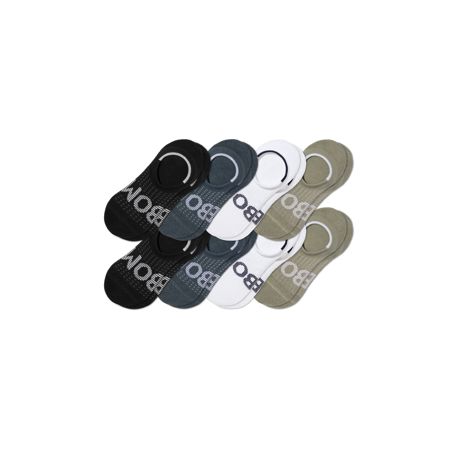 Men's All Sport No Show Sock 8-Pack - All Day Fit