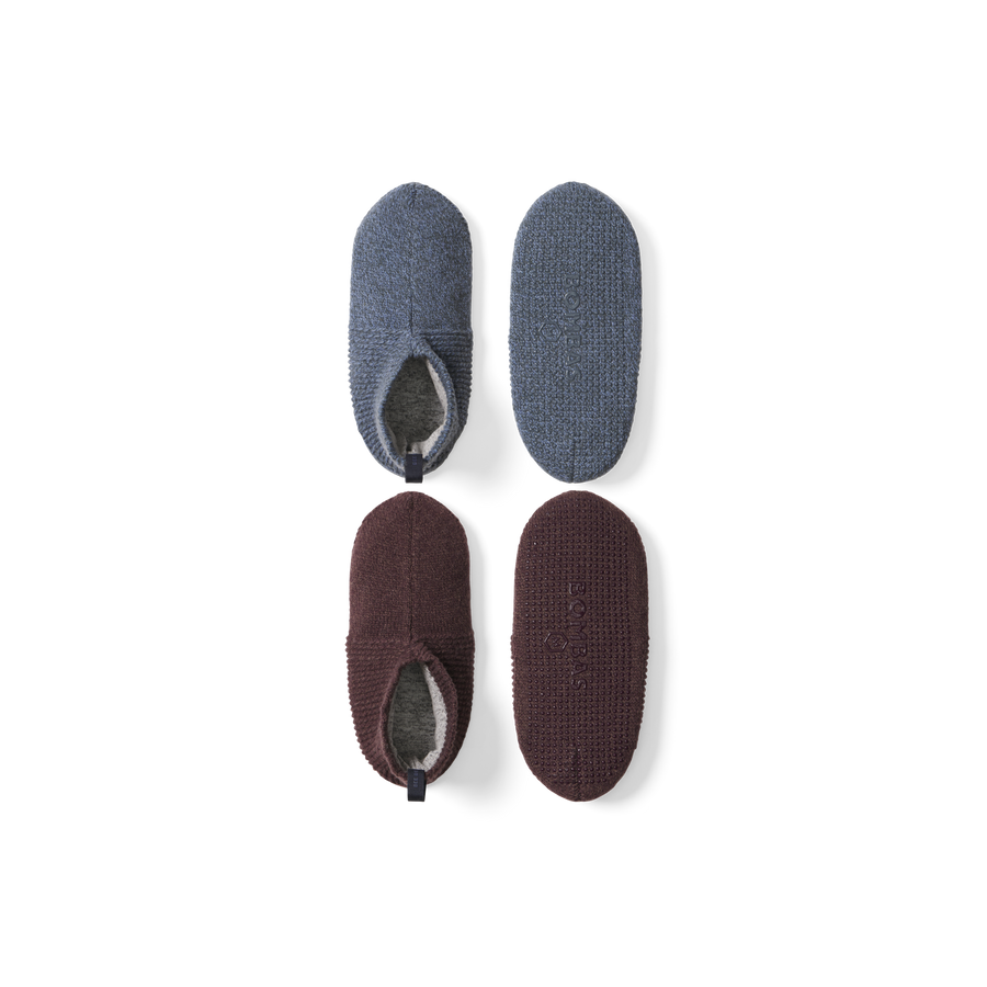 Men's Gripper Slipper 2-Pack - Simple Style