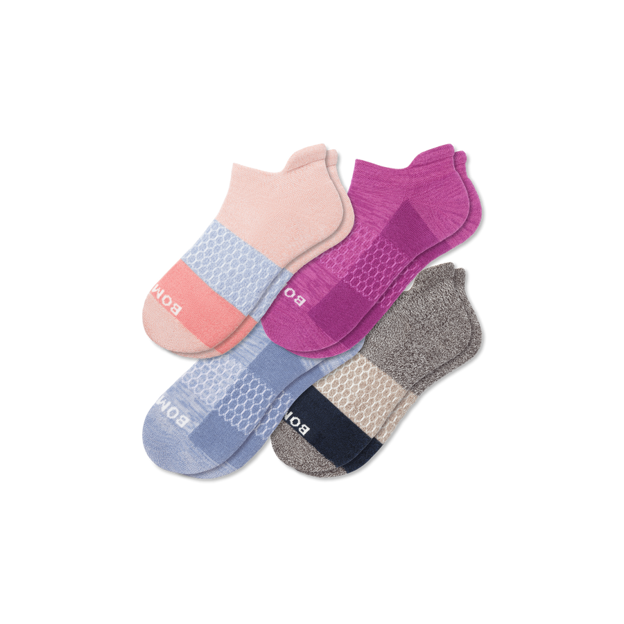 Women's Ankle Sock 4-Pack - Simple Style