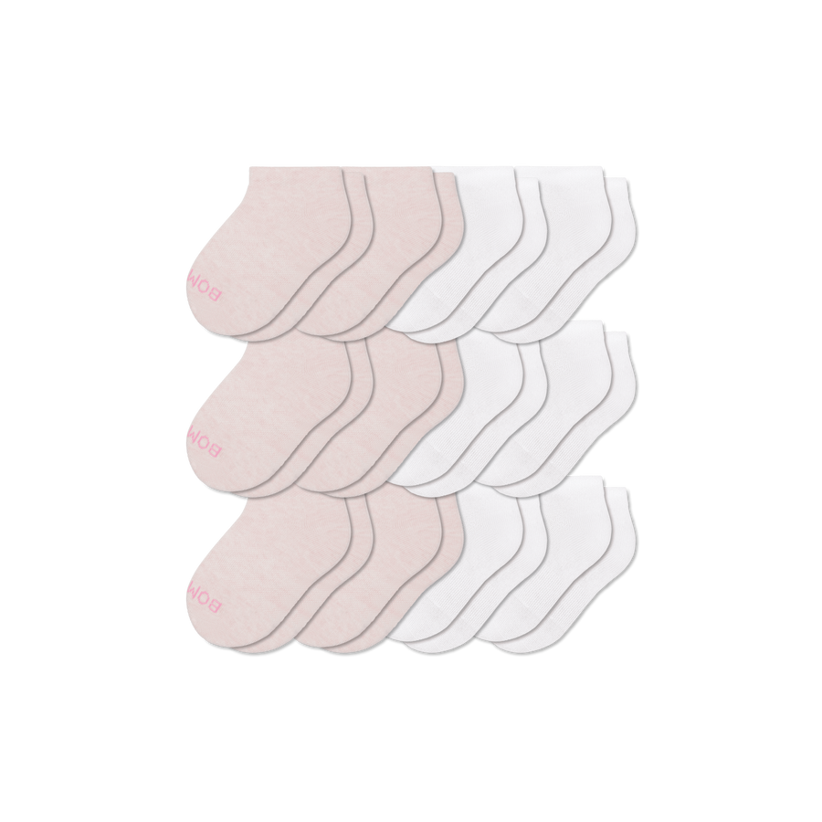 Junior Ankle Sock 12-Pack - Clean Finish