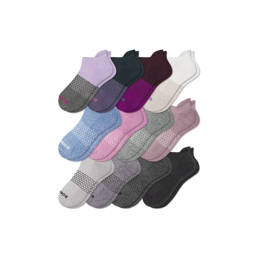 Women's Marl Ankle Sock 12-Pack - Essential Ready
