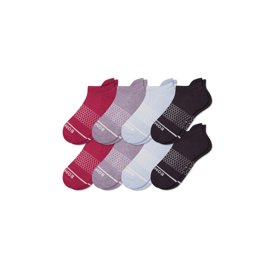 Women's Merino Wool Blend Ankle Sock 8-Pack - Ready Pair