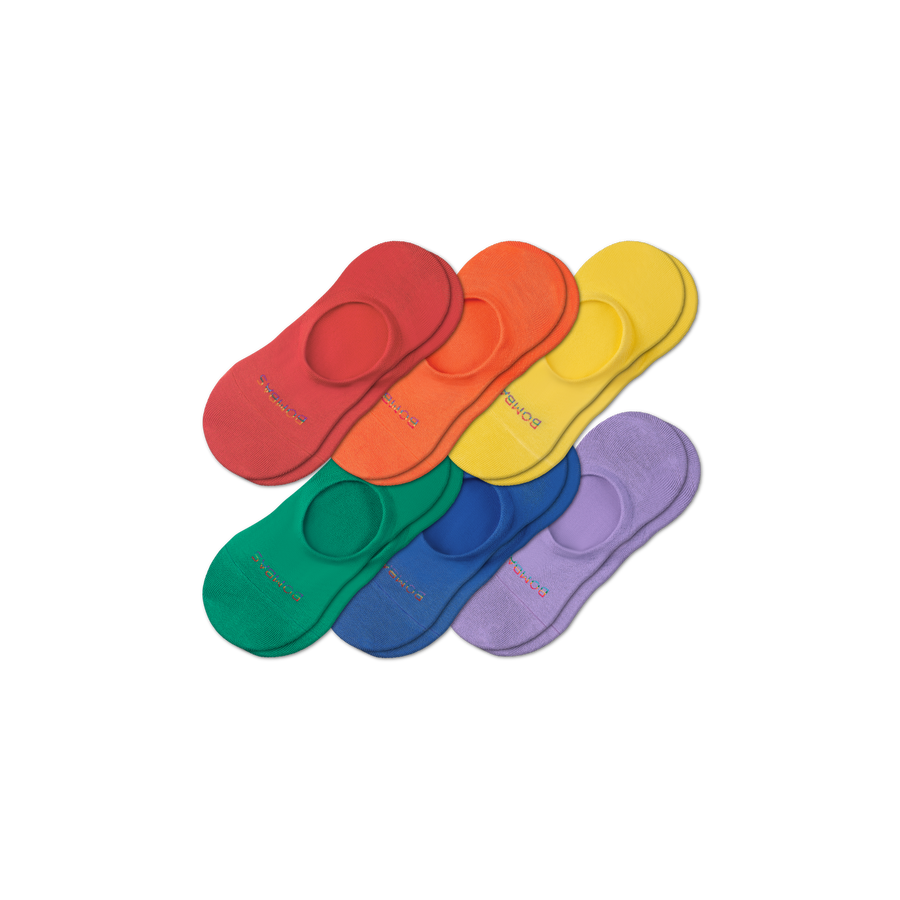 Pride No Show Sock 6-Pack - Premium Pick