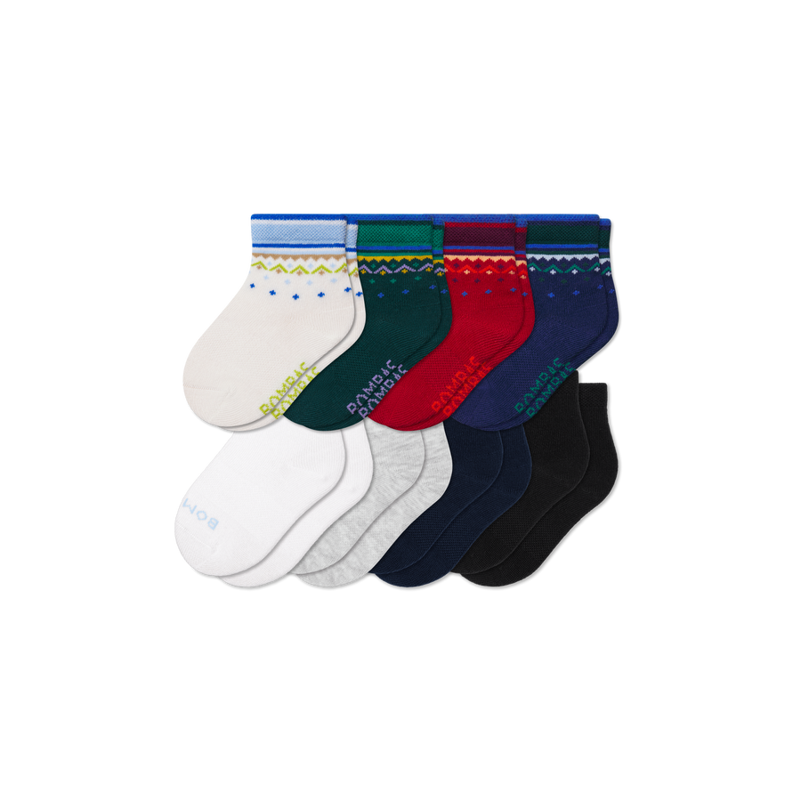 Toddler Calf Sock 8-Pack - Daily Cushion