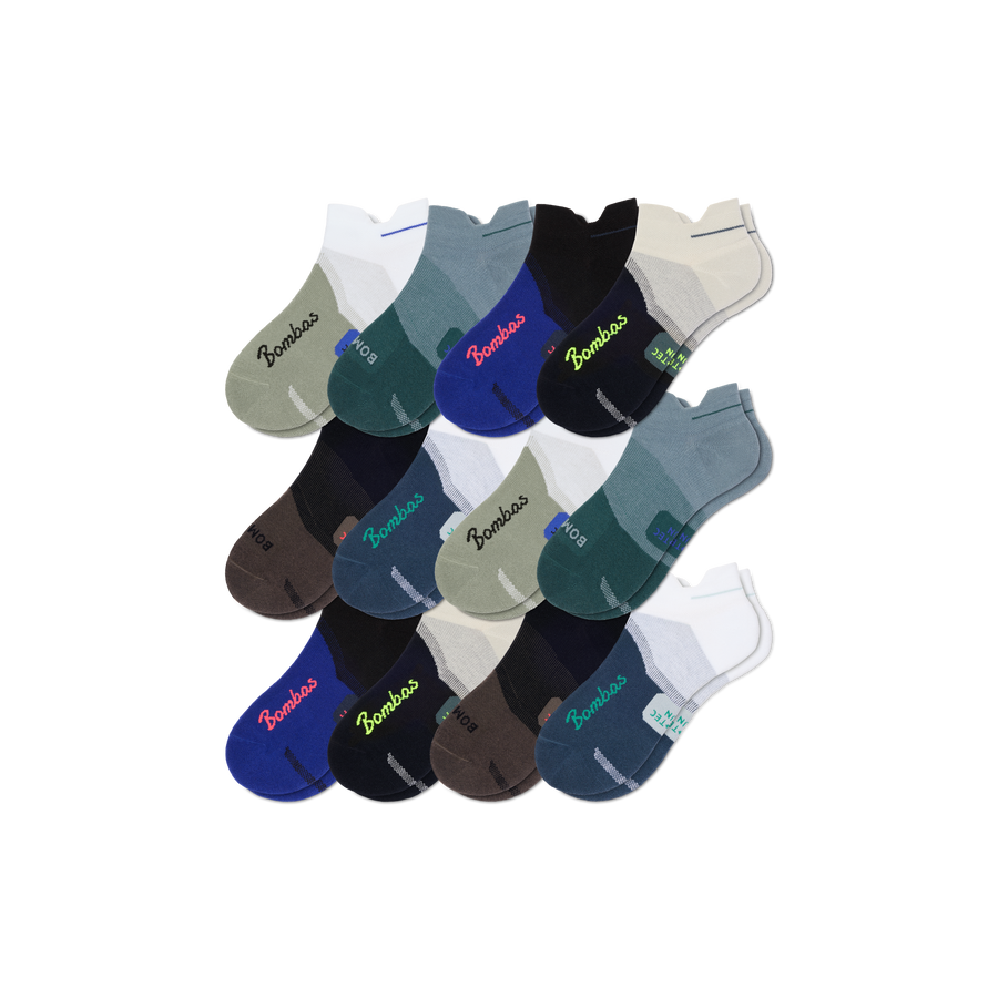 Men's Run Ankle Sock 12-Pack - Daily Pick