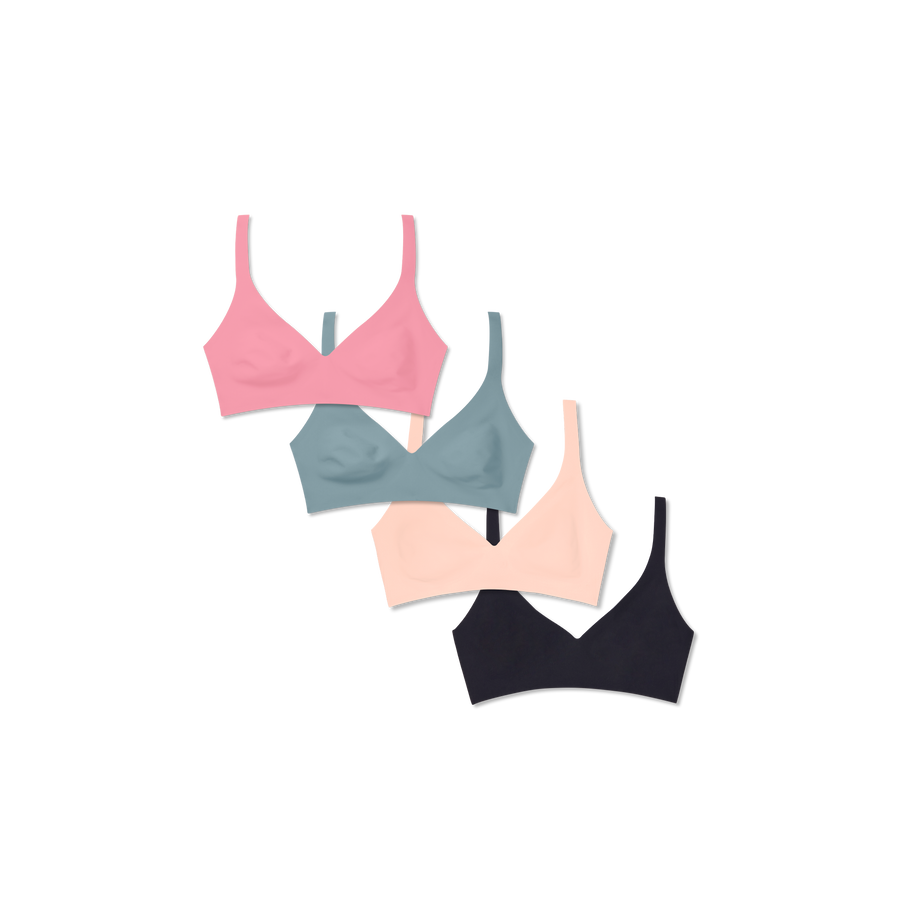 Women’s No Show Plunge 4-Pack - Essential Ready