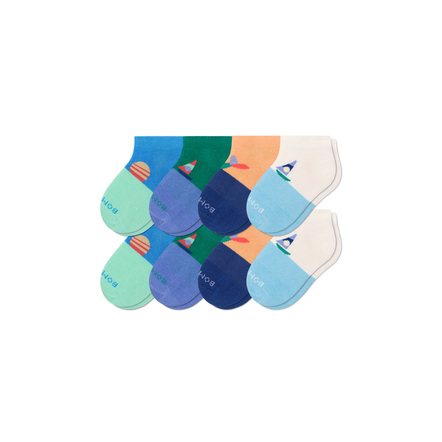 Junior Ankle Sock 8-Pack - Daily Cushion