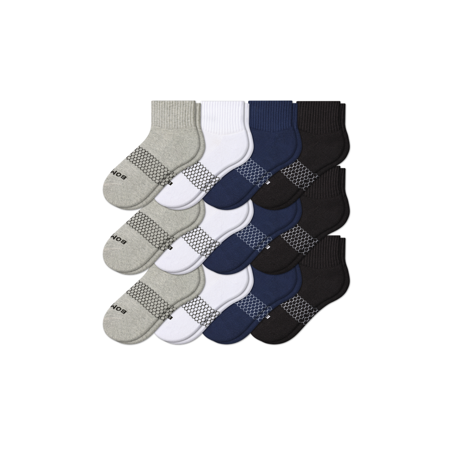 Men's Quarter Sock 12-Pack - All Day Fit