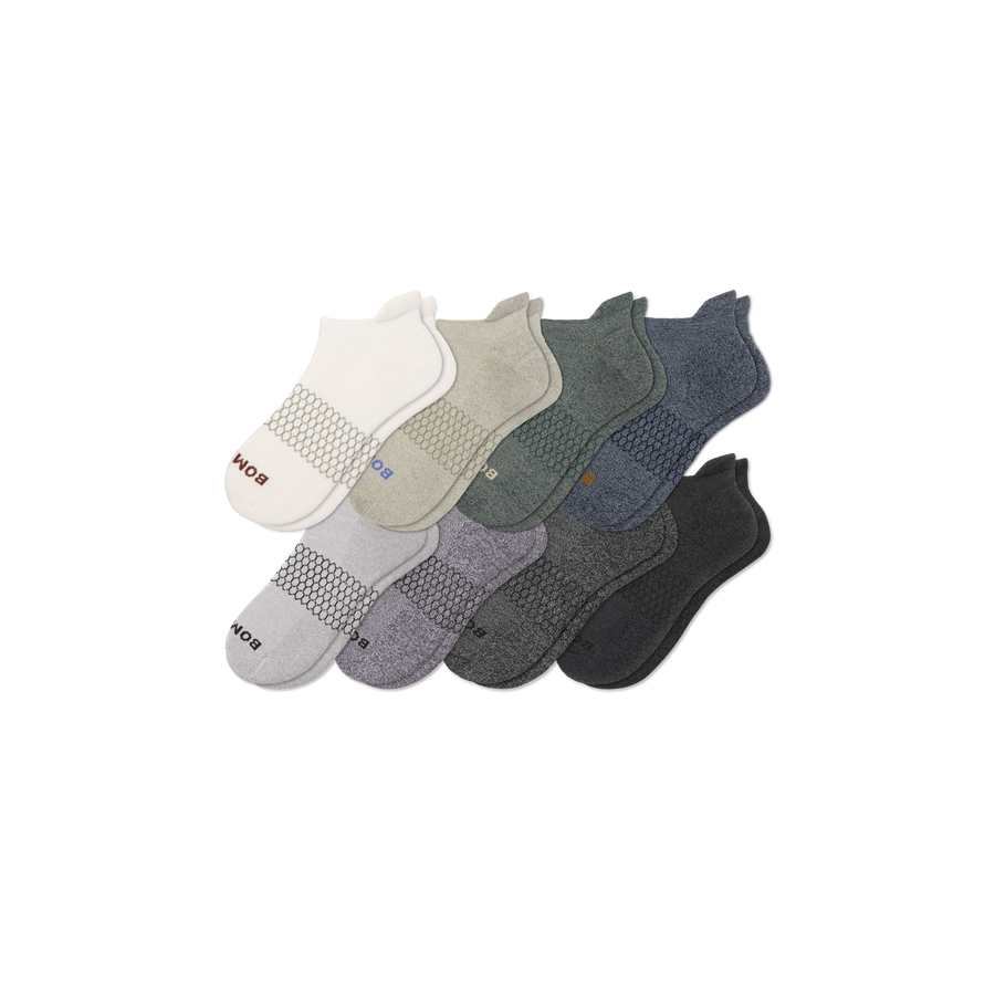 Men's Marl Ankle Sock 8-Pack - Simple Style