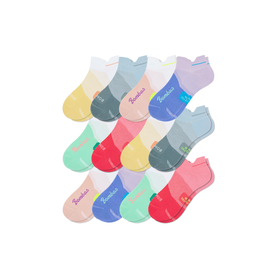 Women's Run Ankle Sock 12-Pack - Daily Pick