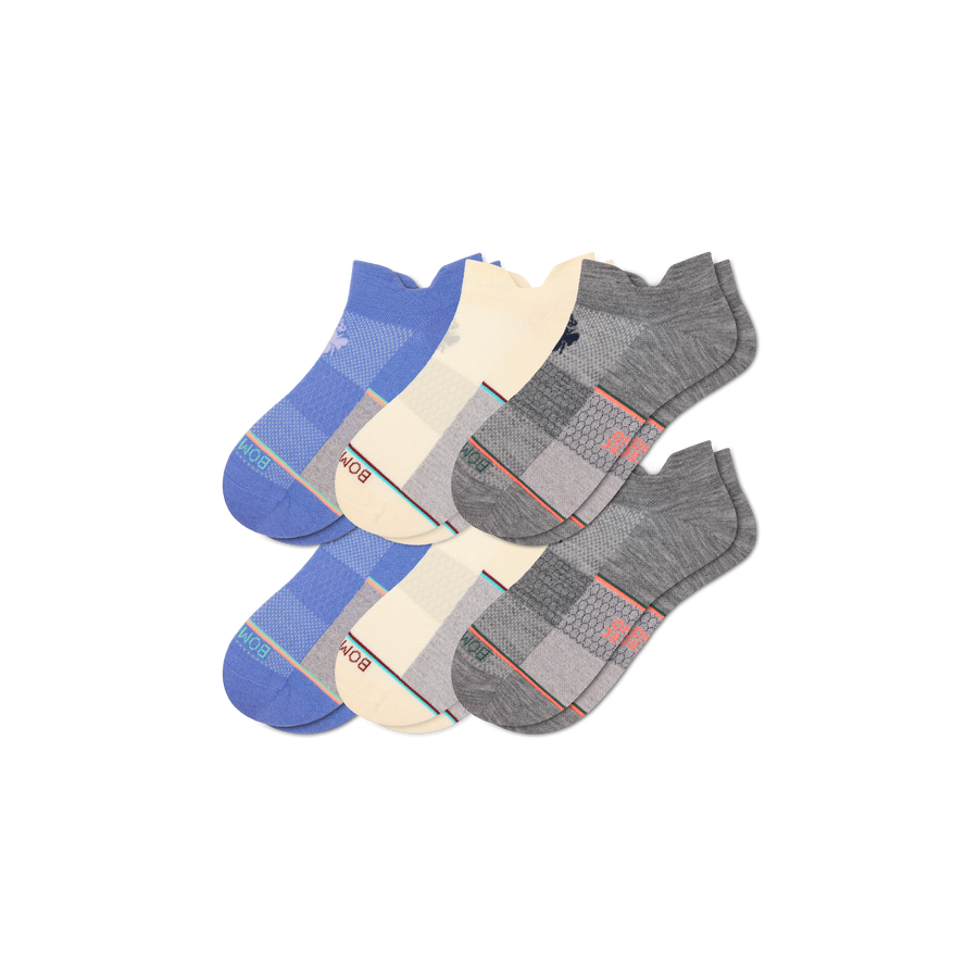 Women's Sport Merino Wool Blend Ankle Sock 6-Pack - Everyday Pair