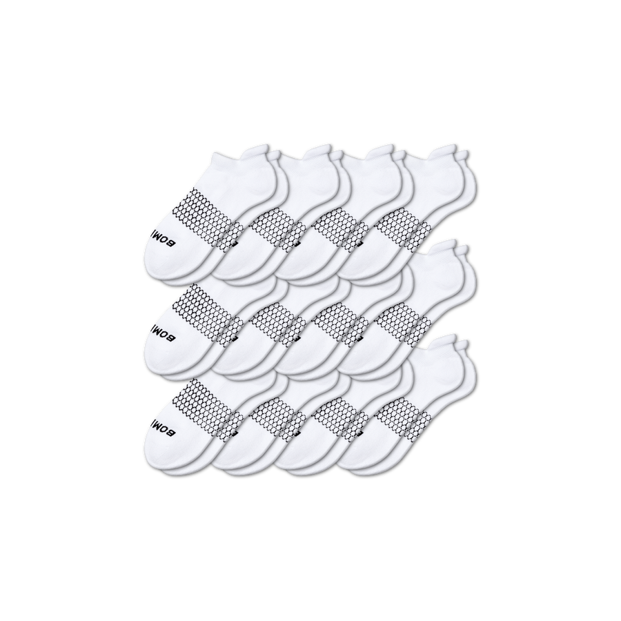Women's Solids Ankle Sock 12-Pack - Clean Finish