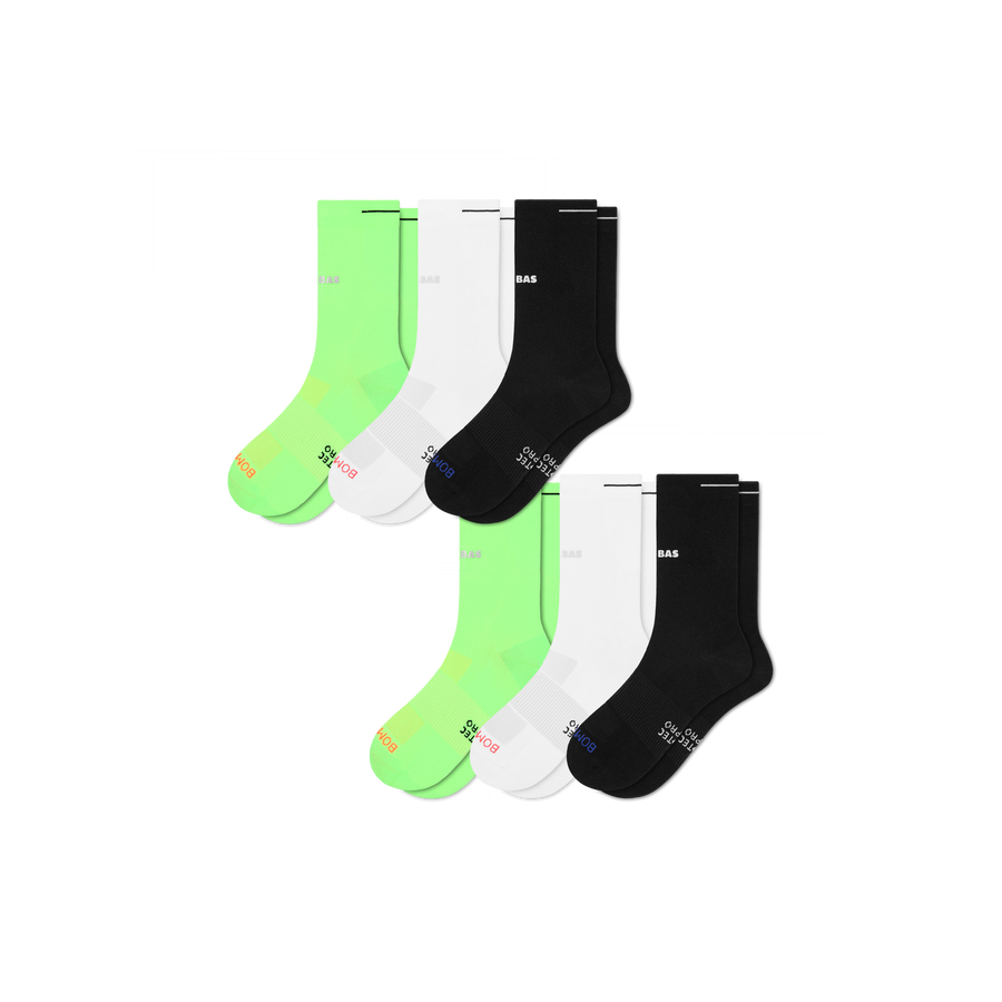 Men's RunPro Half Calf Sock 6-Pack - Classic Ready